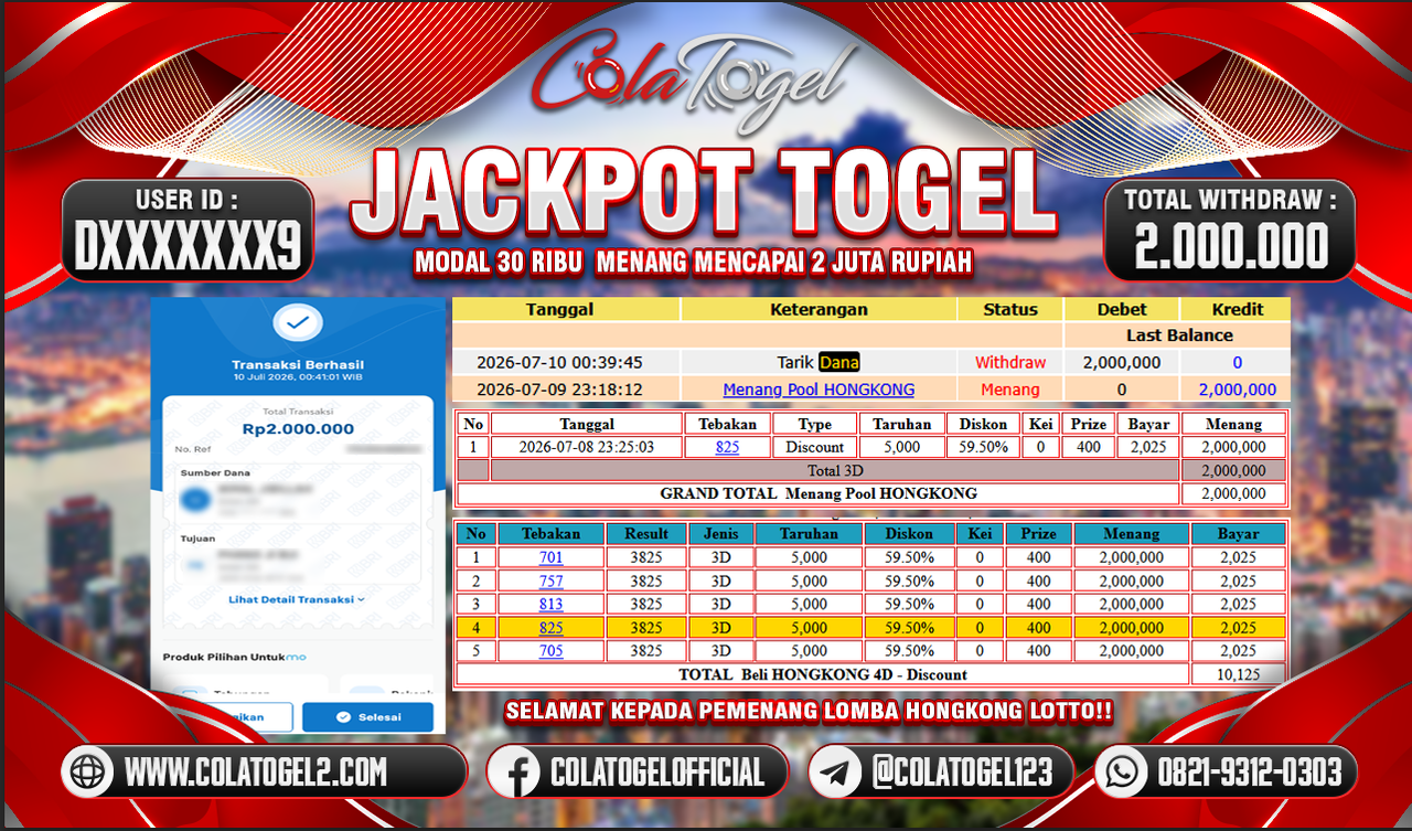 JACKPOT SLOT GACOR!!
