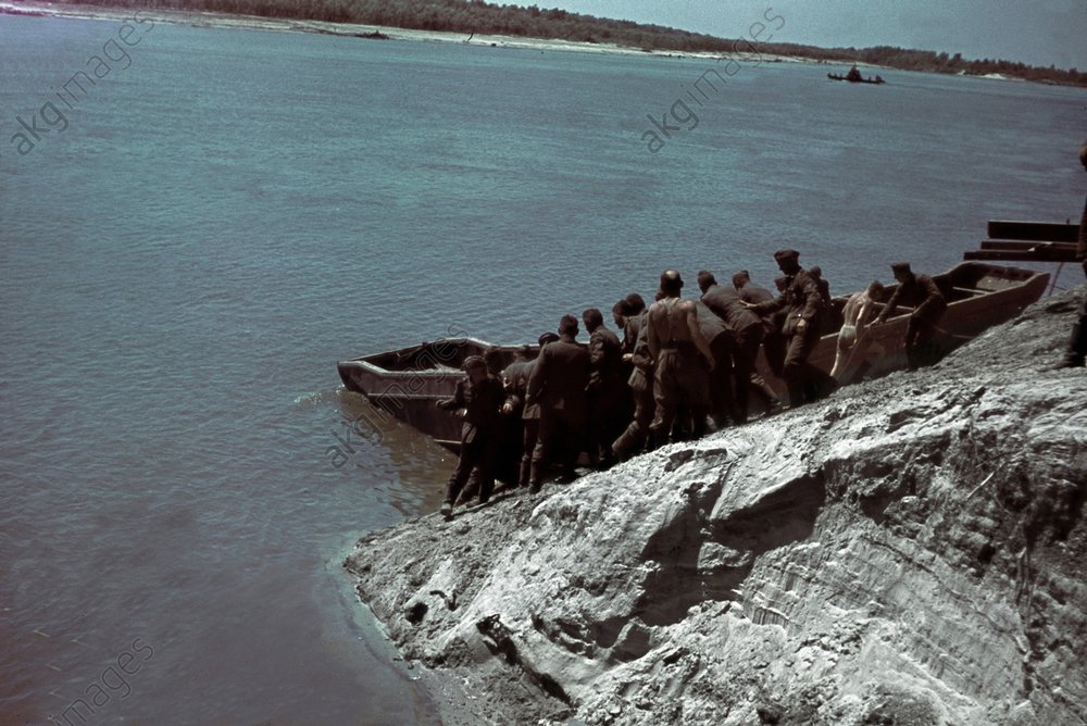 Crossing the river Don  WWII  1942 (1)