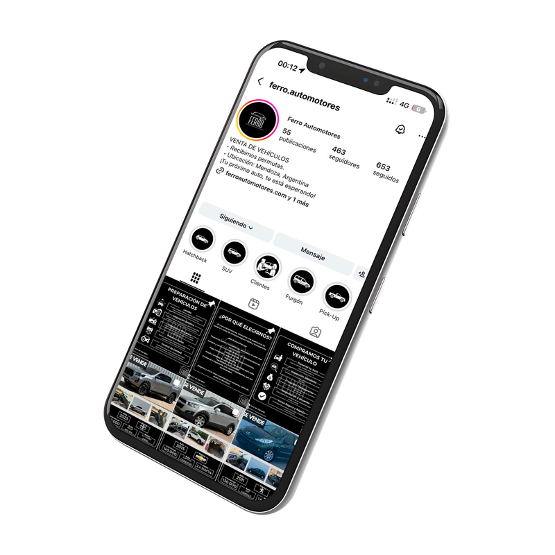 Instagram Ferro Automotores