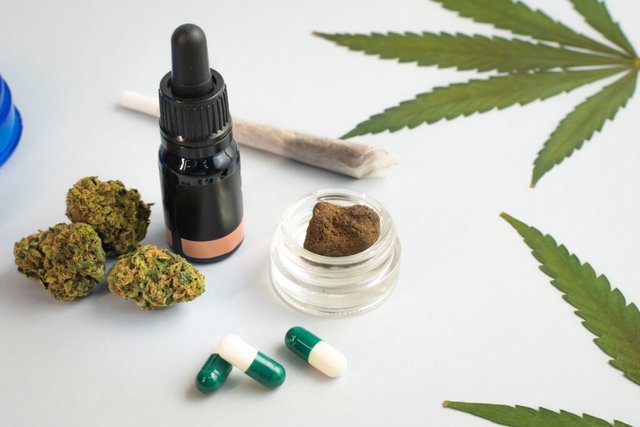 Produtos de cannabis medicinal