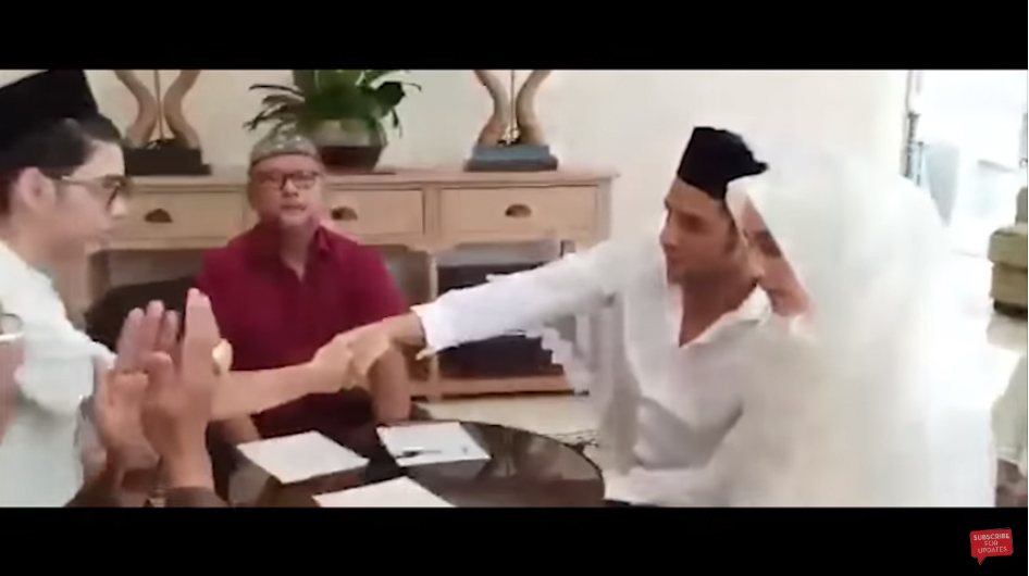 Irish Bella dan Ammar Zoni ternyata nikah siri terlebih dulu.
