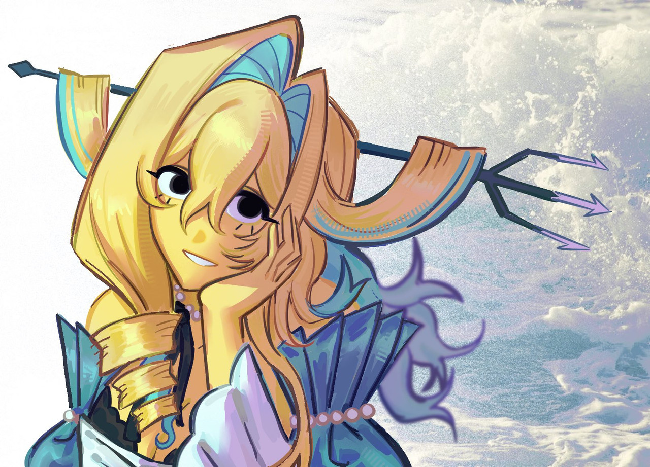 art by spinklwogl on twitter