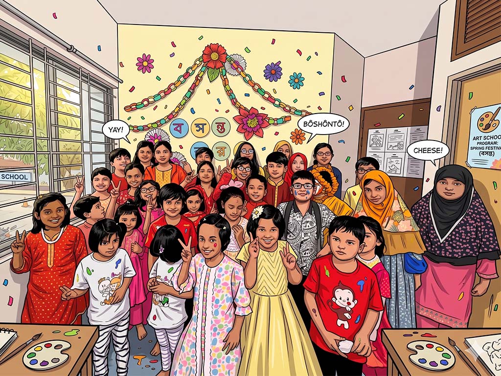 Colorful paint brushes and vibrant art supplies — Rangon Creative Institute