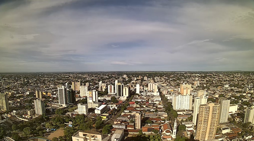 Campo Grande nesta manhã de quarta-feira