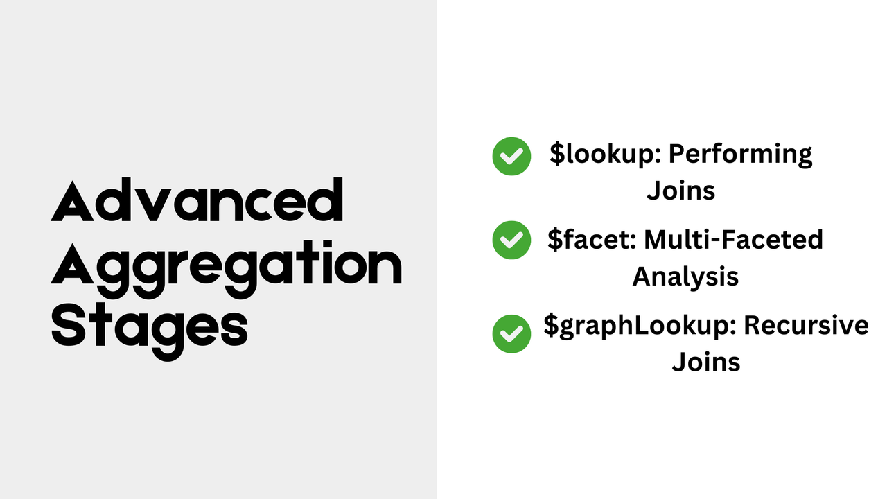 Advanced Aggregation Stages