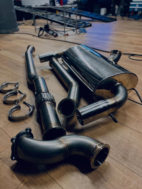 MX-5 NC turbo 3 inch exhaust v band system DMS