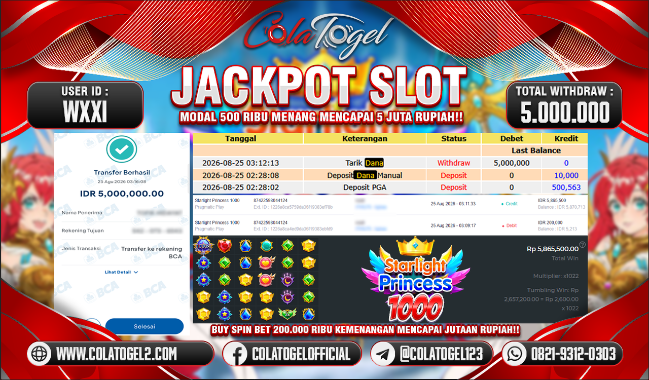 JACKPOT SLOT GACOR!!