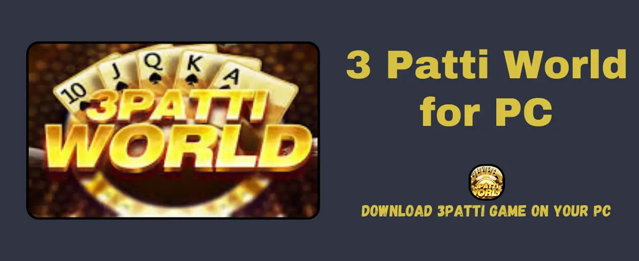 3 patti world for pc
