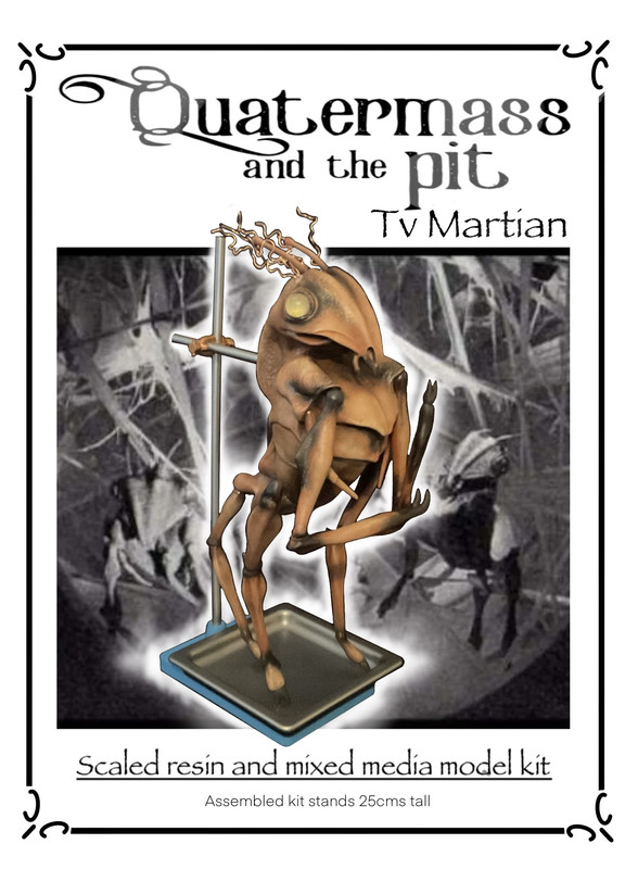 Quatermass and the Pit TV Martian Mooncrest Models