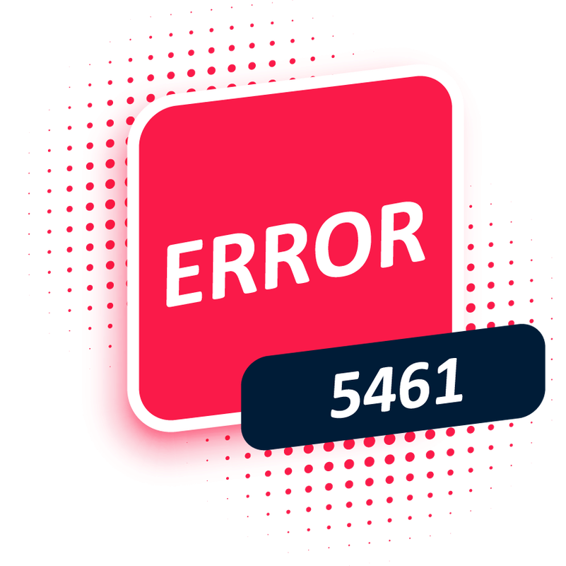 Fix 5461 Error