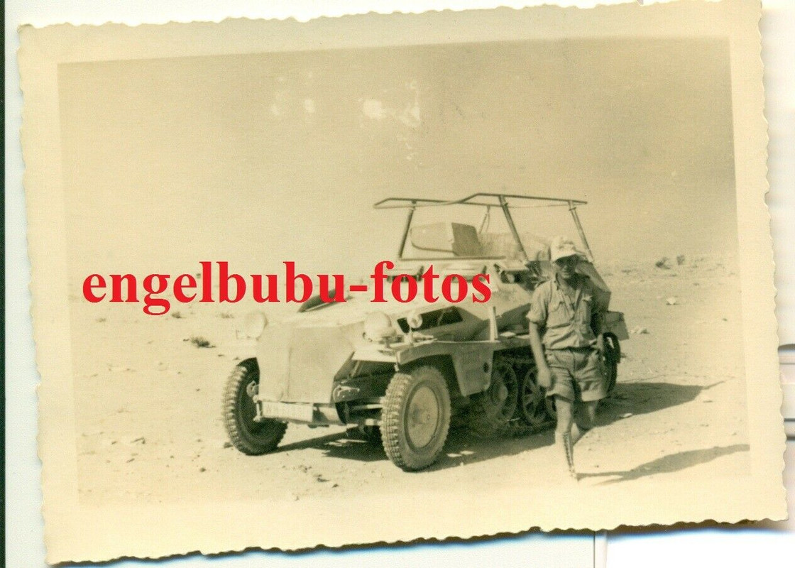 Afrikakorps - WH -Kettenfahrzeug -WÜSTENTARN