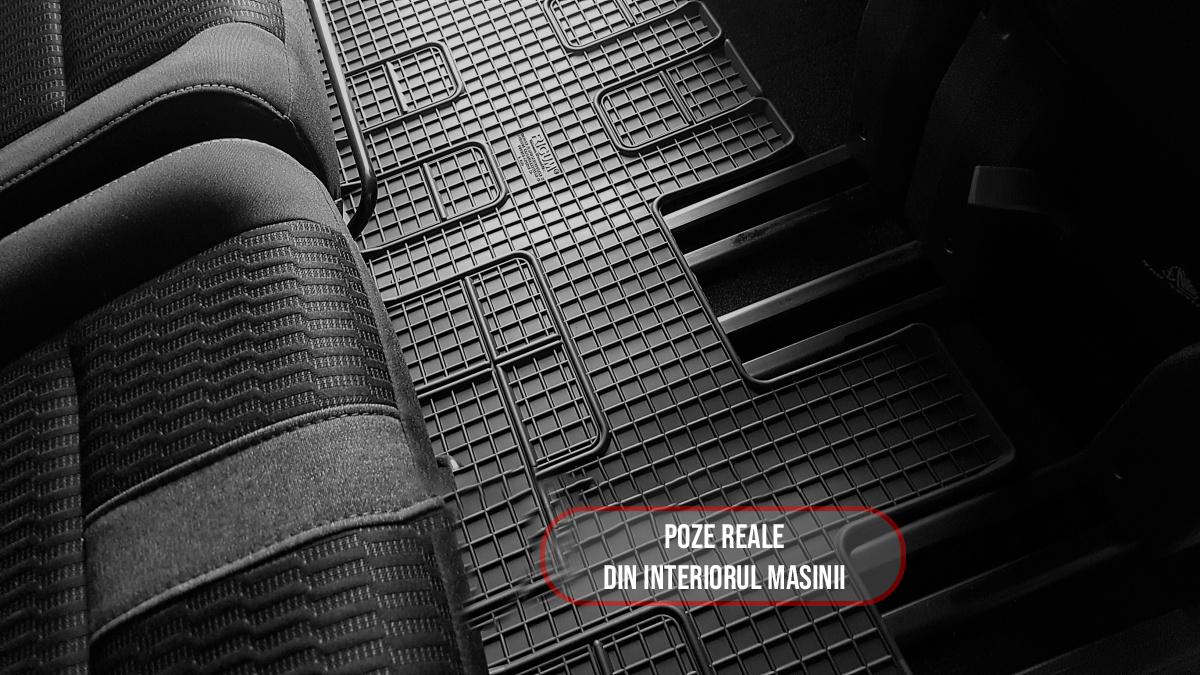 Set 1 covorase Peugeot Expert/Traveller Randul 3 2016-prezent, din cauciuc 100%, compatibile cu autoturismul PEUGEOT Expert/Traveller