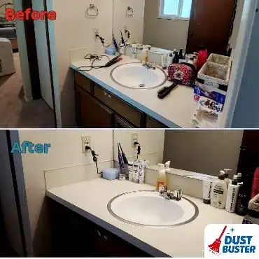 Before and after cleaning 8