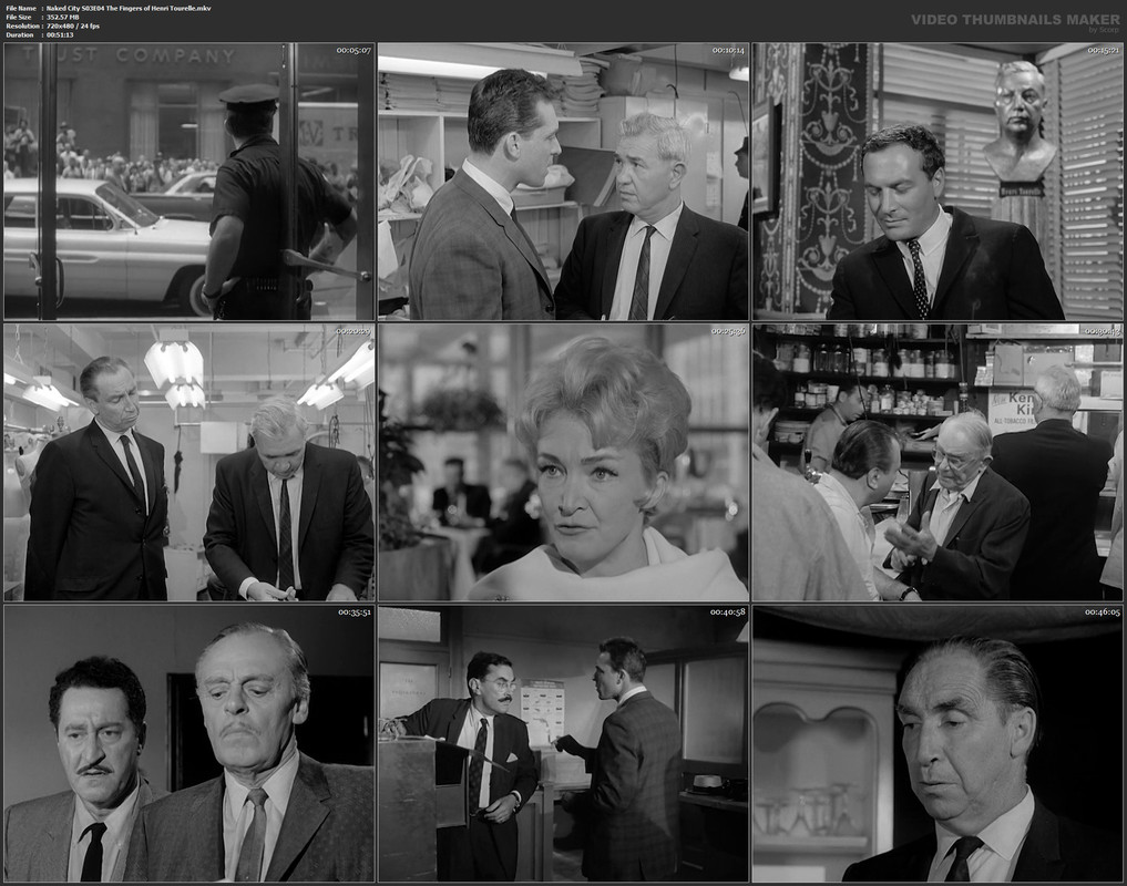 Naked City S03E04 The Fingers of Henri Tourelle.mkv