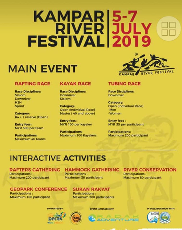 Kampar River Festival 2019 Pertama Terbesar di Malaysia