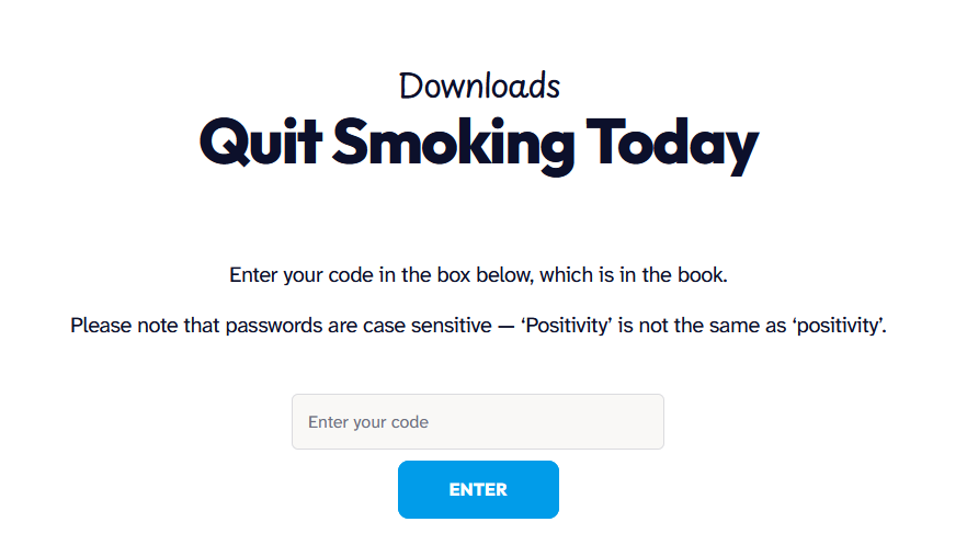 [Image: Quit-Smoking-Today-Code-Input-Form.png]