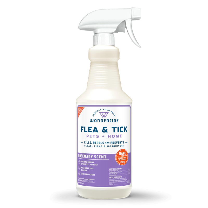 Wondercide Flea Tick Mosquito Spray Rosemary 32 oz