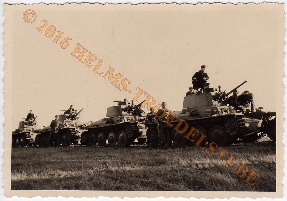 Original Foto,PzKpfw 38(t),Sd.Kfz.140,Panzer,Tan