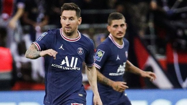 Messi debutó en el PSG