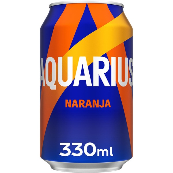 Aquarius Naranja lata 330ml.
