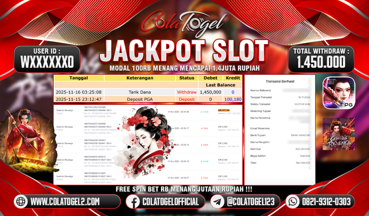 JACKPOT SLOT GACOR!!