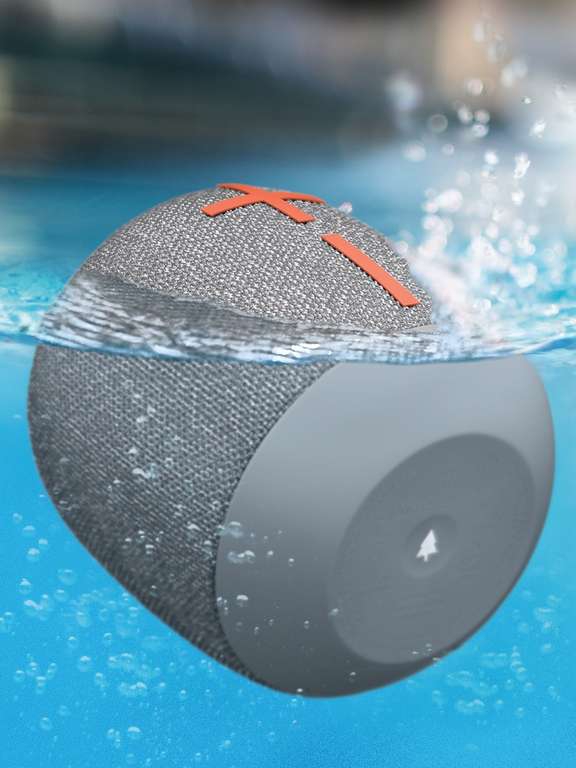 CyberPuerta: Bocina WONDERBOOM 2, Bluetooth, Inalámbrico, Gris - Resistente al Agua 
