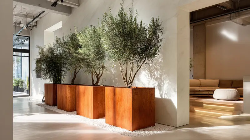 большие кашпо