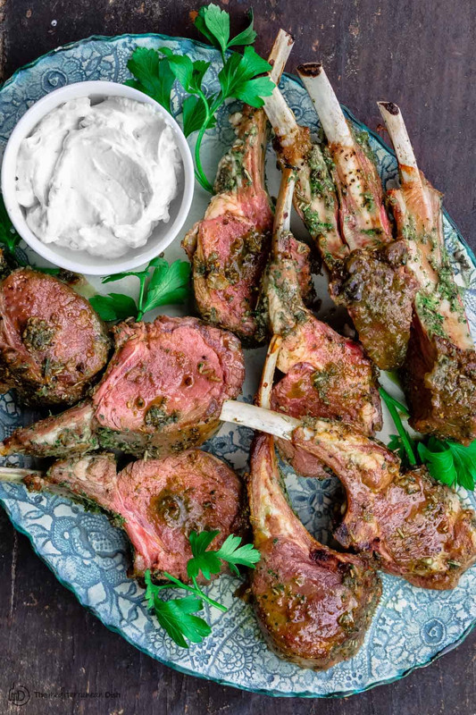 Rack of Lamb dish