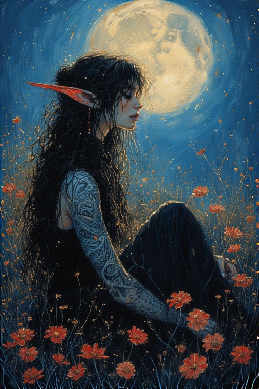 A-stunning-dark-elf-female-wit-7