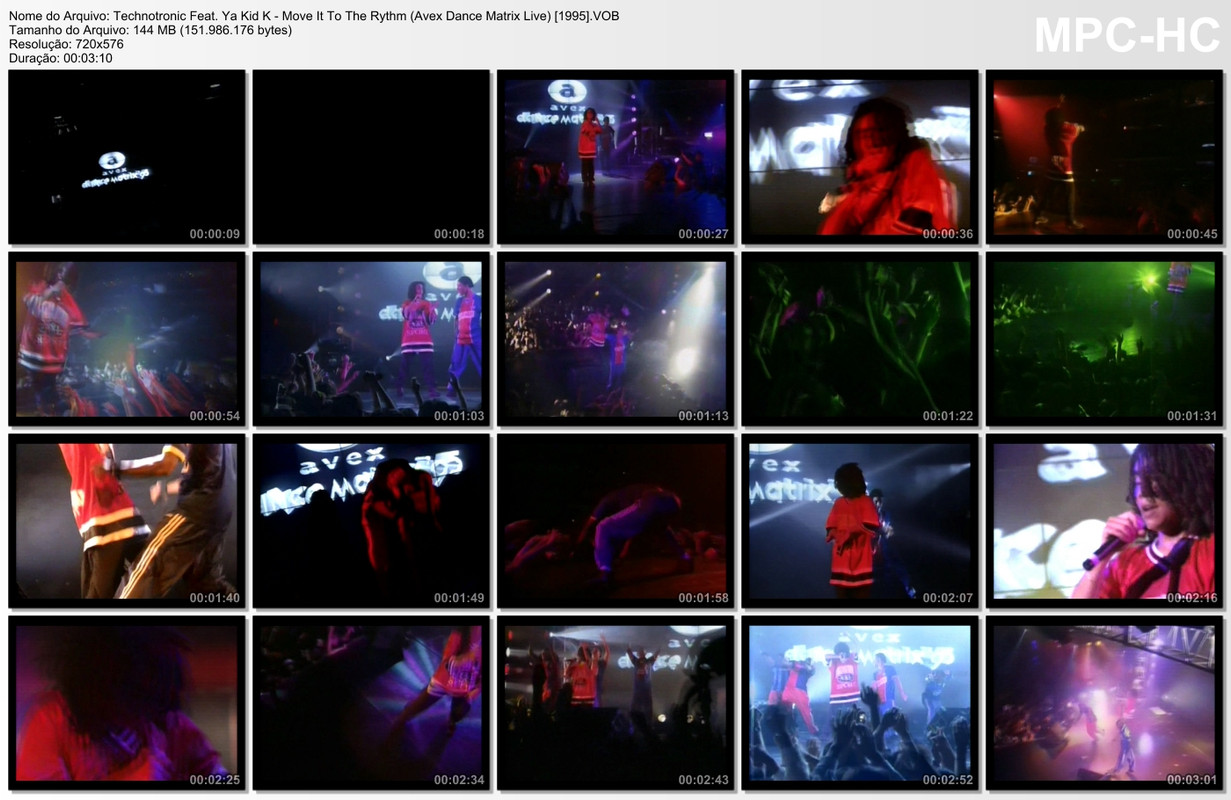 Technotronic Feat. Ya Kid K - Move It To The Rythm (Avex Dance Matrix Live) [1995]