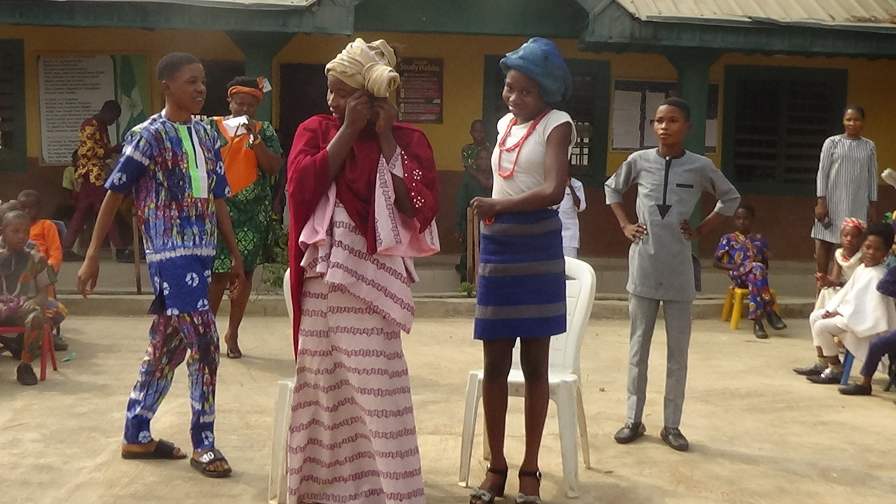 School play performance