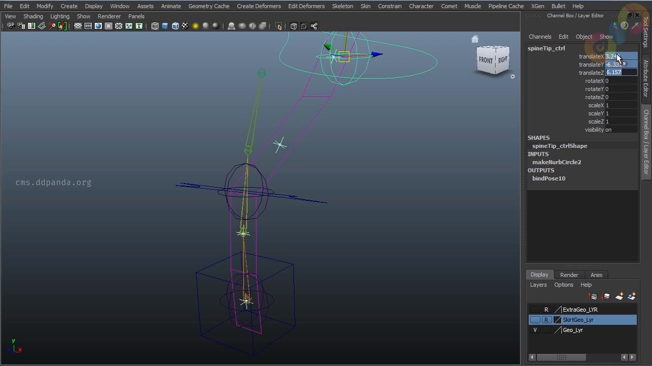 Rigging the Flexy Mesh dd Panda mp4 0001