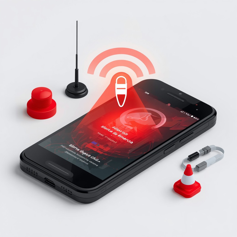 Cell Broadcast: como a rede móvel transforma seu celular em uma sirene de emergência