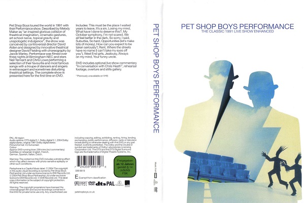 Pet Shop Boys - Performance Tour - Live (1991)