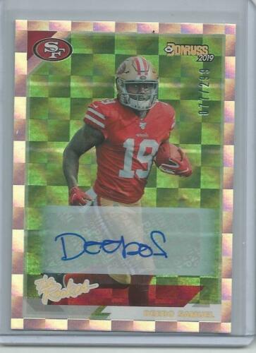 DeeboSamuel2019DonrussAuto:299