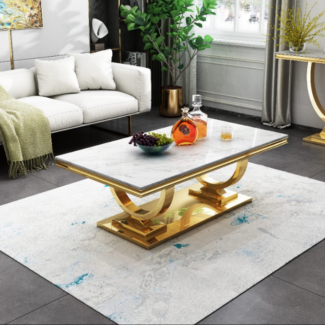 Round center table for modern living room