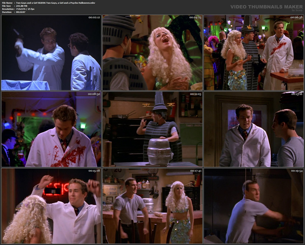 Two Guys and a Girl S02E06 Two Guys, a Girl and a Psycho Halloween.mkv