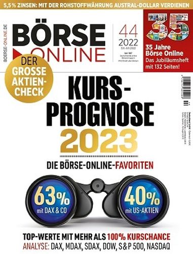 Cover: Börse Online Magazin No 44 vom 03  November 2022
