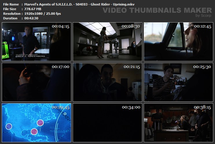 Marvel s Agents of S H I E L D S04E03 Ghost Rider Uprising mkv