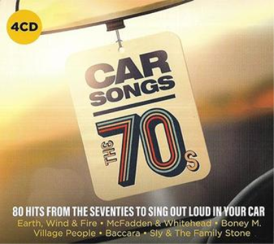 VA - Car Songs The 70s (4CD, 2019)