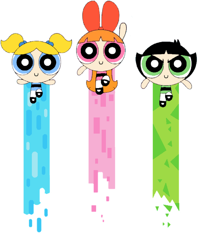 The Powerpuff Girls 2016 - PowerPuff Pose Vector