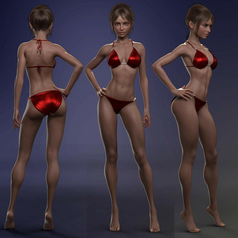 Jay 21 Character Morph for Genesis 8 and 8.1 Female Daz Studio