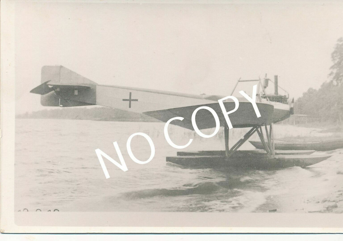 Foto PK WK I Militärflugzeug Doppeldecker, FF 63 Deutschland B 1.44