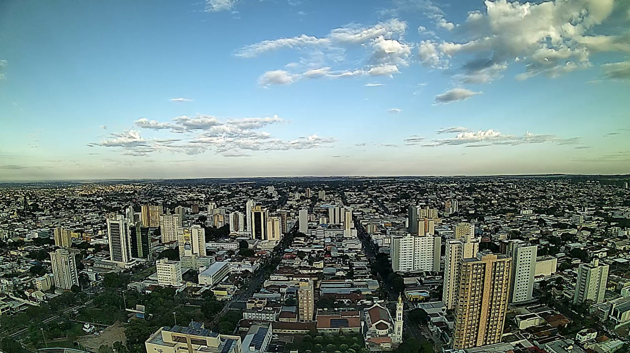 Campo Grande nesta manhã de terça-feira