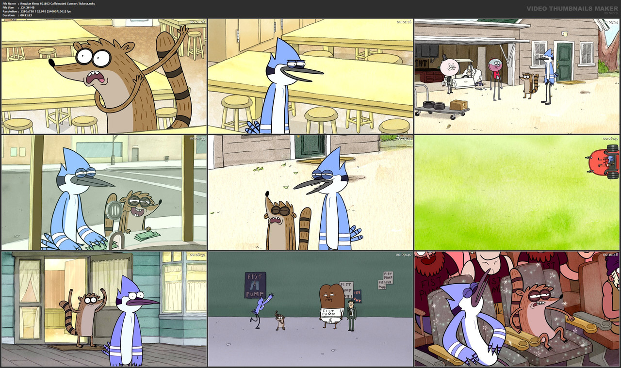 Regular Show S01E03 Caffeinated Concert Tickets.mkv