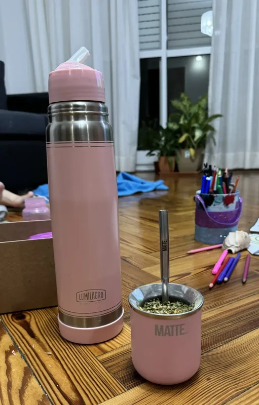 Rese&ntilde;a real Matte Steel Pink