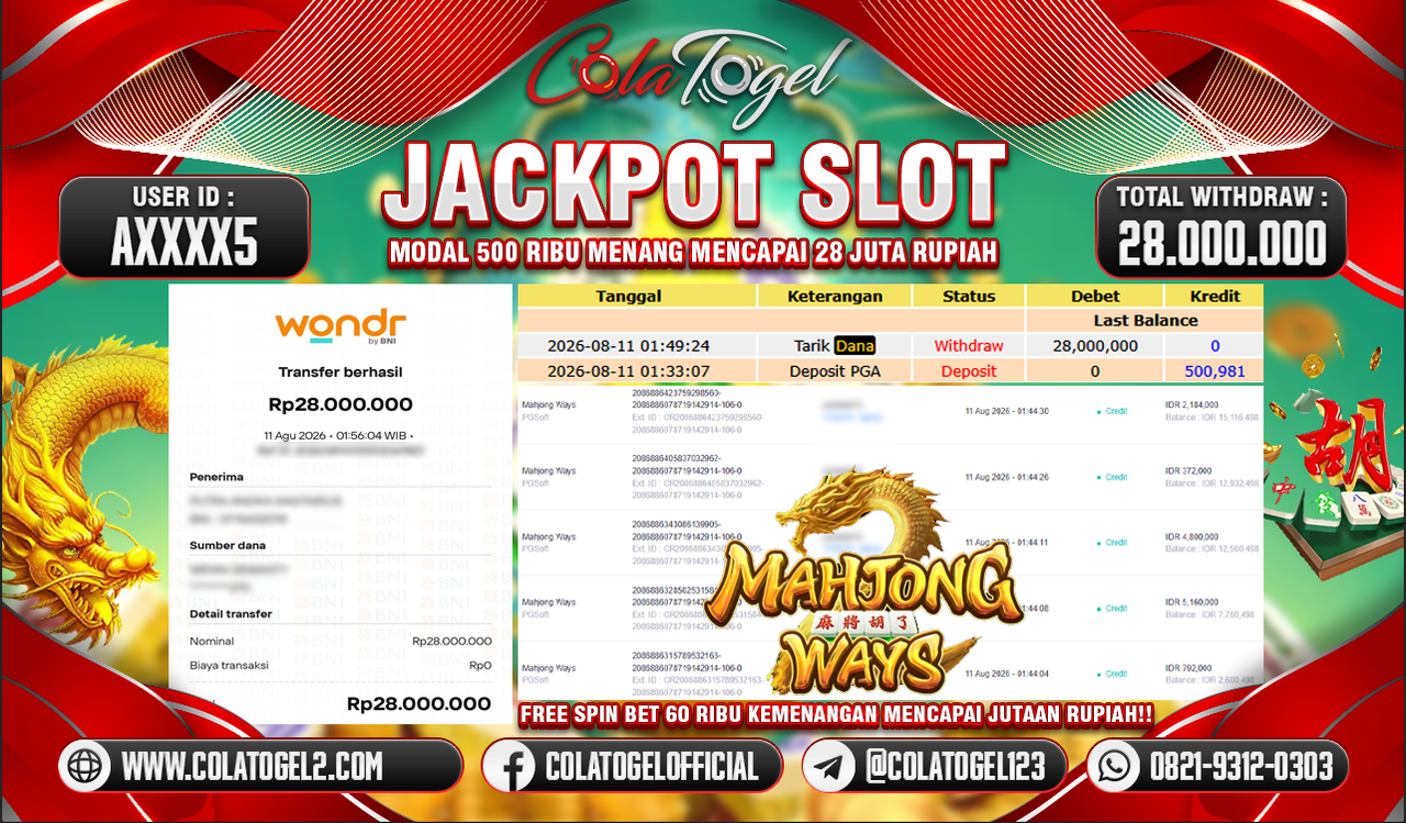 JACKPOT SLOT GACOR!!