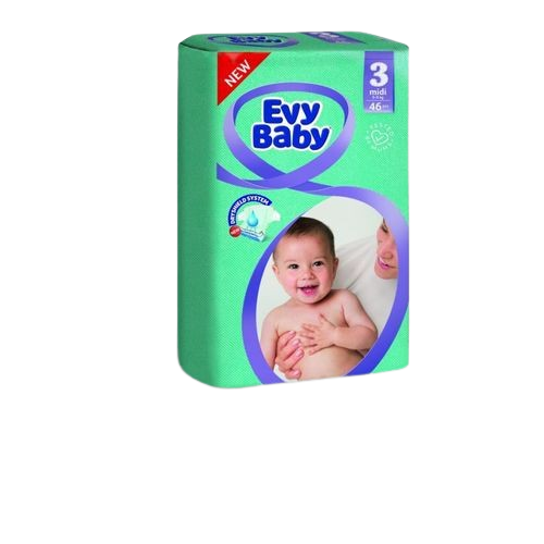 Evy Baby Diaper Midi Twin 46*4