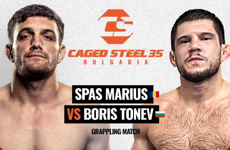 Сблъсък на черни колани в Caged Steel 35: Мариус срещу Тонев