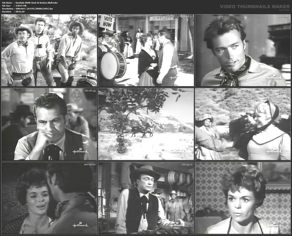 Rawhide 8X08 Clash At Broken Bluff.mkv